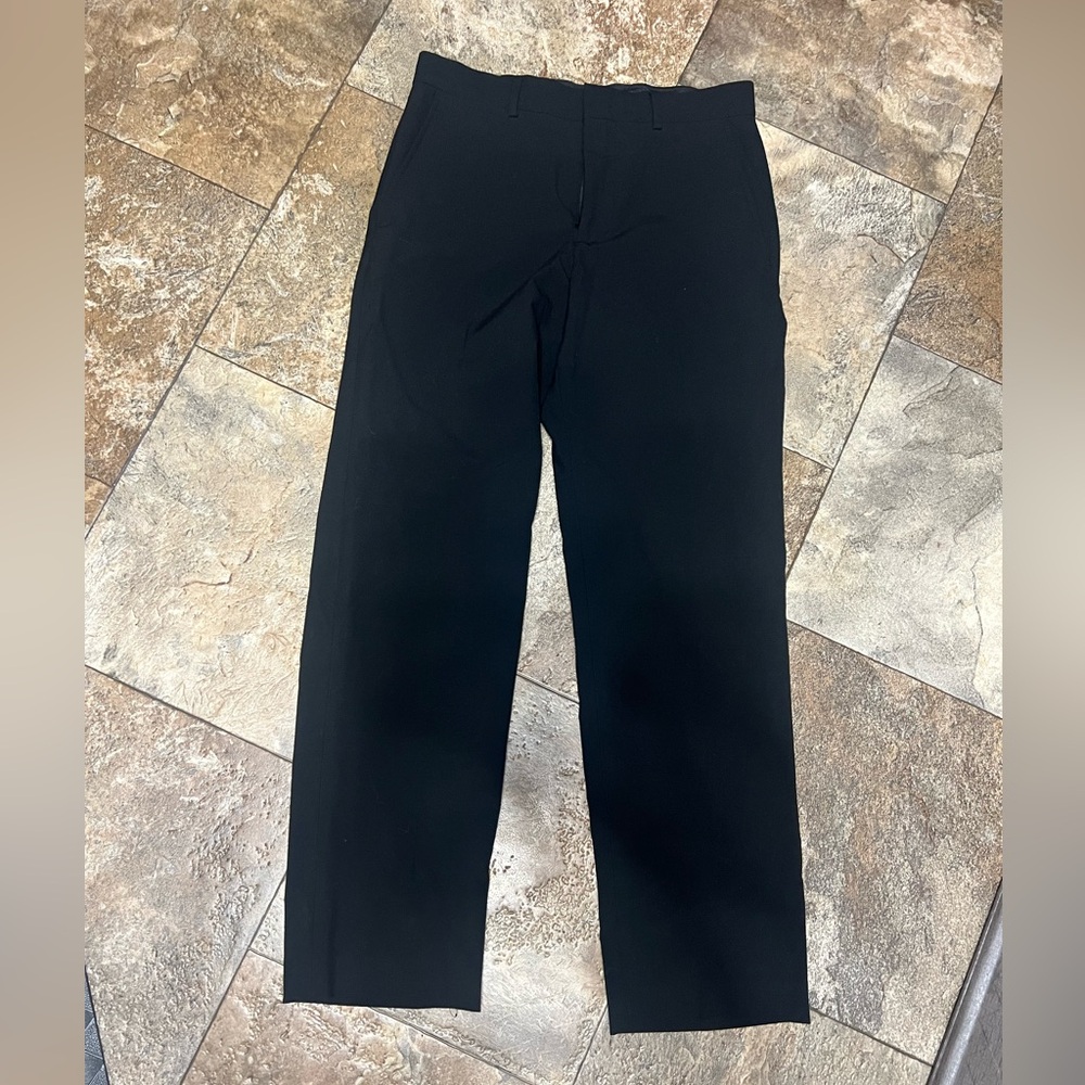JF J.Ferrar Men's Black Dress Pants